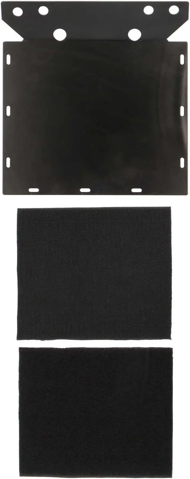 Alt view image 3 of 5 - Metra BC-AMP05 FLTR Amp Mounting Plate for Harley-Davidson Road Glide 1998-2013
