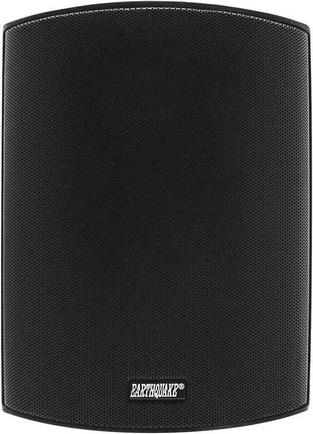 Alt view image 2 of 7 - Earthquake Sound AWS-502B 5.25" 8 Ohm 20125W RMS 2-Way Speakers Matte Black (Pair)