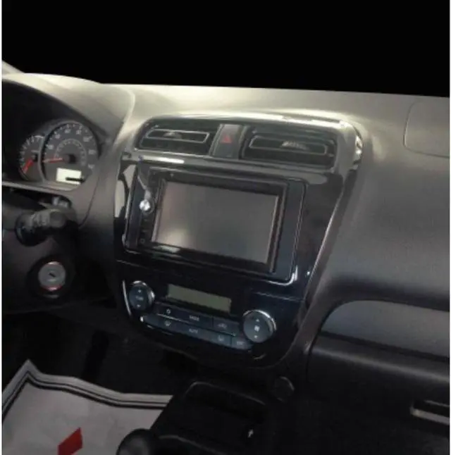 Alt view image 7 of 7 - Metra 95-7019 Double DIN Dash Kit for Mitsubishi Mirage 2017-2020