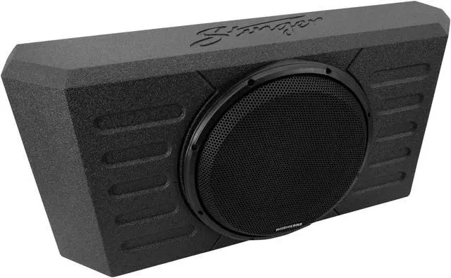 Alt view image 4 of 20 - Stinger TXJWB12 12" Swing Gate Mounted Subwoofer Enclosure For Jeep Wrangler JK/JKU, JL/JLU 2007-2022