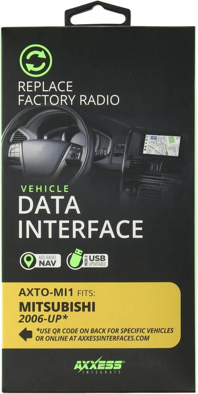 Alt view image 5 of 5 - Axxess AXTO-MI1 Amp Data Interface for select Mitsubishi Eclipse/Endeavour 2006-2012 Vehicles