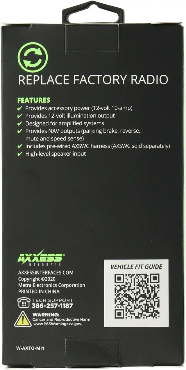 Alt view image 4 of 5 - Axxess AXTO-MI1 Amp Data Interface for select Mitsubishi Eclipse/Endeavour 2006-2012 Vehicles