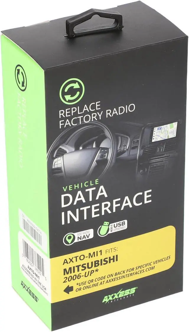 Alt view image 3 of 5 - Axxess AXTO-MI1 Amp Data Interface for select Mitsubishi Eclipse/Endeavour 2006-2012 Vehicles