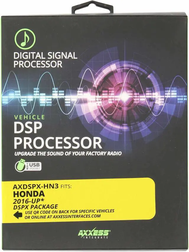 Alt view image 5 of 5 - Axxess AXDSPX-HN3 DSP Interface With Amp Bypass Harness for Honda 2016-Up