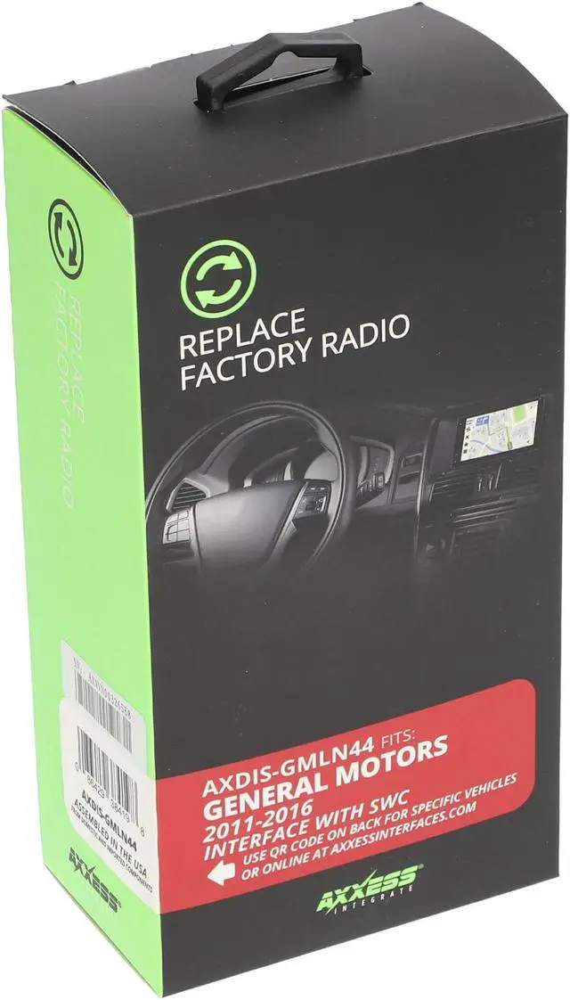 Alt view image 3 of 5 - Axxess AXDIS-GMLN44 Data Interface with SWC for select GM 2012-2016 Vehicles