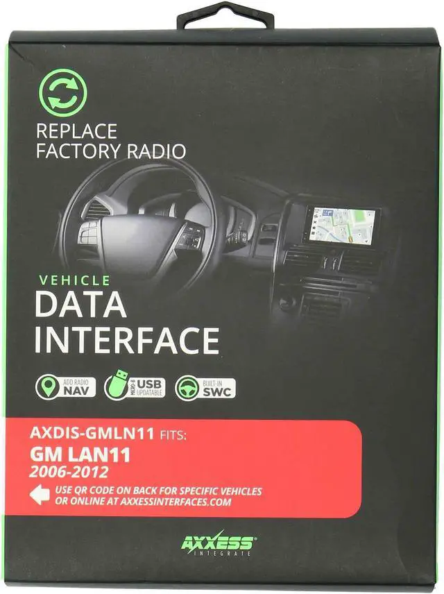 Alt view image 4 of 4 - Axxess AXDIS-GMLN11 Data Interface with SWC for select GM 2006-2012 Vehicles