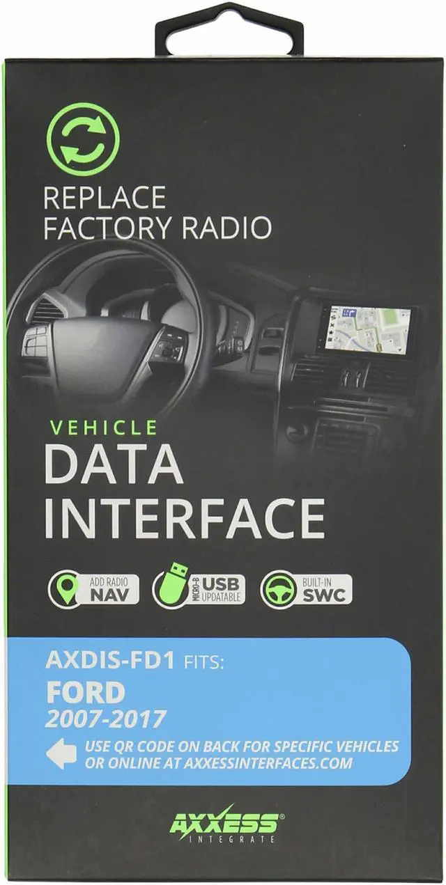 Alt view image 5 of 12 - Axxess AXDIS-FD1 Data Interface with SWC for select Ford 2007-Up Vehicles