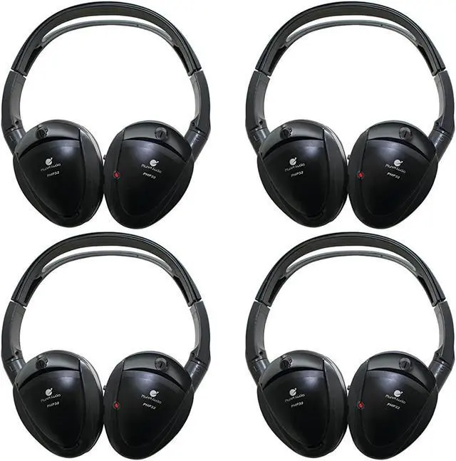 Main image of Planet Audio PHP32 Dual-Channel IR Wireless Headphones with Power LED (4X)