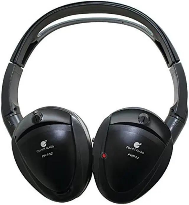 Alt view image 3 of 3 - Planet Audio PHP32 Dual-Channel IR Wireless Headphones with Power LED (4X)