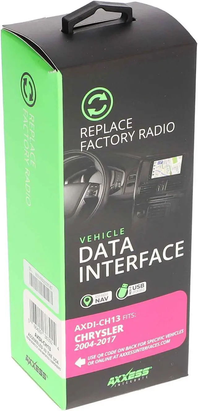 Alt view image 3 of 9 - Axxess AXDI-CH13 Data Interface for select 2004-Up Chrysler Vehicles