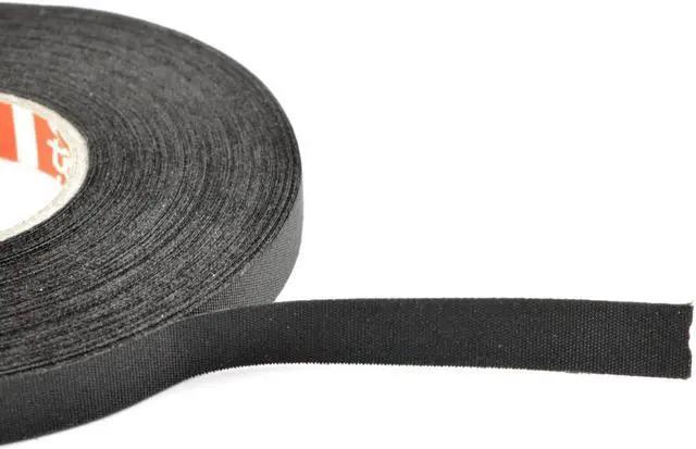 Alt view image 2 of 5 - Tesa IB51026 3/8 in x 82 ft Single Layer Fabric PET Cloth Exterior Harness Tape (5 Pack)