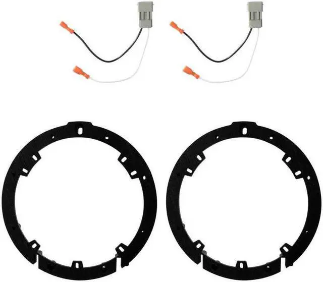 Alt view image 3 of 3 - Metra 82-VW1 6.5" Aftermarket Speaker Adapter Combo Kit Front for Volkswagen 1998-2015