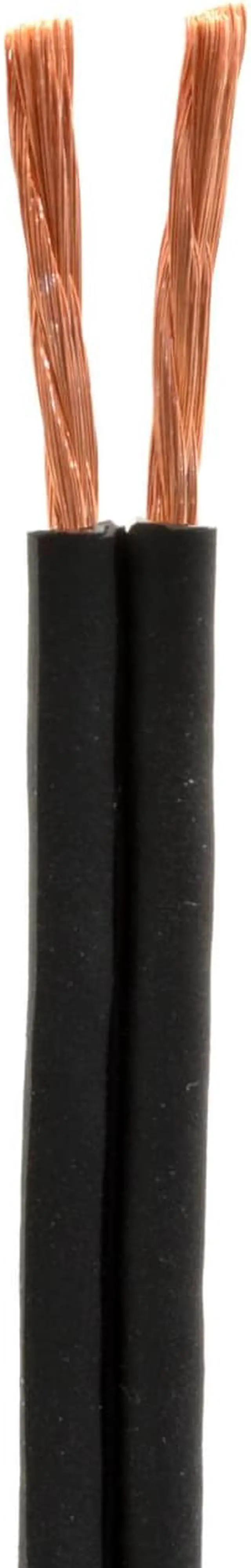 Alt view image 3 of 3 - 100 ft. 12 AWG High-Performance OFC Full Copper Home and Car Audio Speaker Wire Black