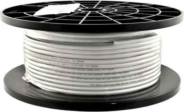 Alt view image 3 of 4 - T-Spec V10PW-10250 V10 Series OFC Marine Grade 10 AWG Power Wire Matte Pearl (50 FT)