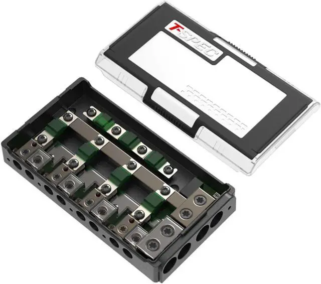 Alt view image 2 of 3 - T-Spec VBDB4 Dual Input 4-Way Power and Ground Distribution Block