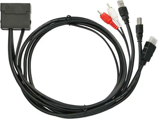Alt view image 6 of 6 - Axxess AXUSB-HK3 Dual USB/AUX/HDMI Replacement Panel 3Ft for select Hyundai/Kia 2014-Up
