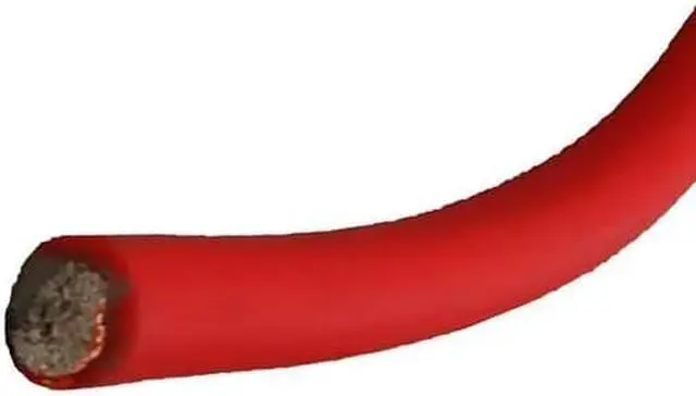 Alt view image 2 of 3 - 1/0 Gauge 25 Feet High Performance Amplifier Power Cable (Red)
