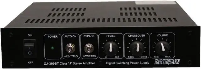 Main image of Earthquake Sound XJ-300ST Compact 320W RMS 8 Ohms Class J Stereo amplifier