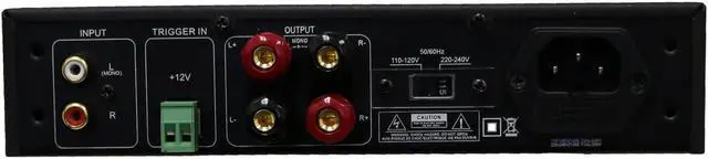 Alt view image 7 of 7 - Earthquake Sound XJ-300ST Compact 320W RMS 8 Ohms Class J Stereo amplifier