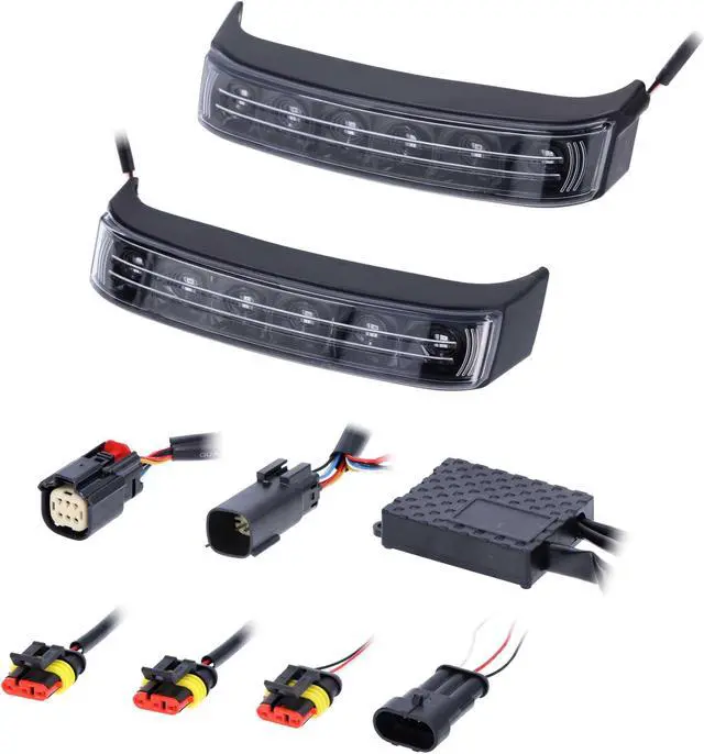 Alt view image 3 of 7 - Metra BC-HDSBL-HD2 Saddlebag Accent LED Lights for Harley Davidson Touring with Hard bags 2014-Up