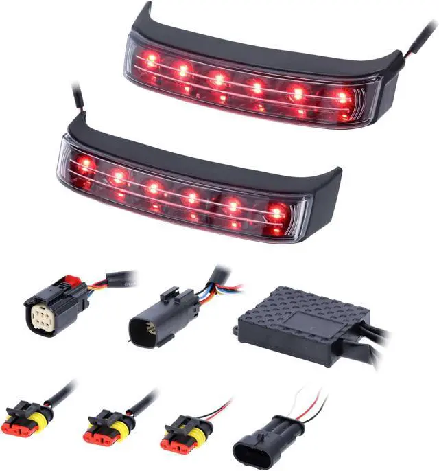Alt view image 2 of 7 - Metra BC-HDSBL-HD2 Saddlebag Accent LED Lights for Harley Davidson Touring with Hard bags 2014-Up