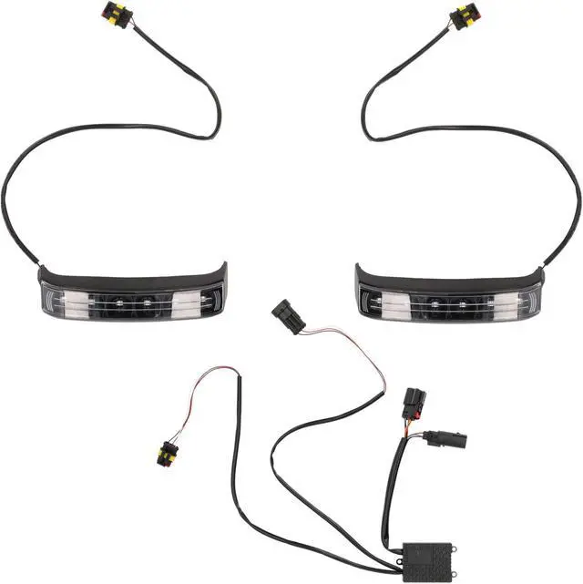 Alt view image 7 of 7 - Metra BC-HDSBL-HD2 Saddlebag Accent LED Lights for Harley Davidson Touring with Hard bags 2014-Up