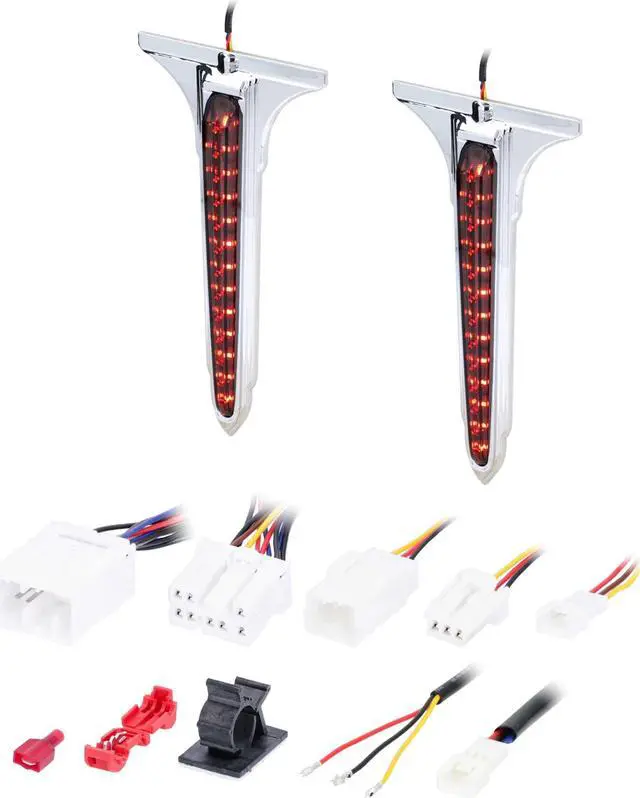 Alt view image 2 of 7 - Metra BC-HDSBL-HD1 Sword Saddlebag Light LED for Harley Davidson Touring with Hard bags 1998-2013