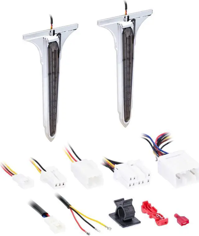 Alt view image 7 of 7 - Metra BC-HDSBL-HD1 Sword Saddlebag Light LED for Harley Davidson Touring with Hard bags 1998-2013