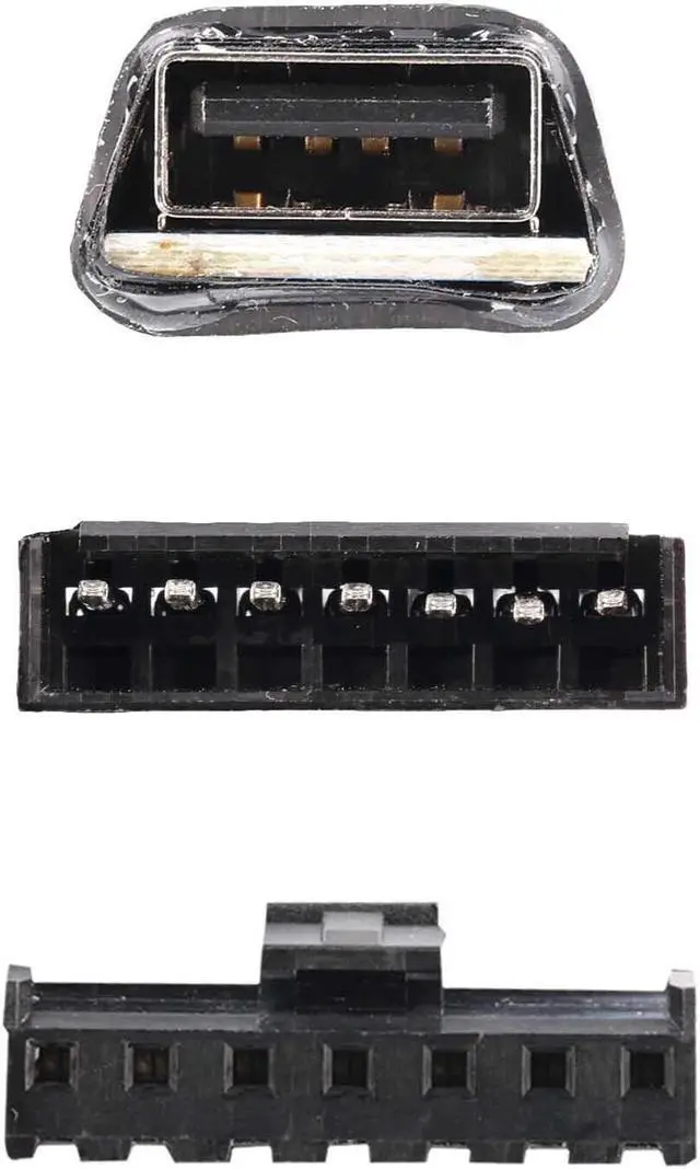 Alt view image 3 of 5 - iBeam TE-MTH5 Rearview Mirror T-Harness with 6" Cable 2-Amp  for Select Nissan and Infiniti