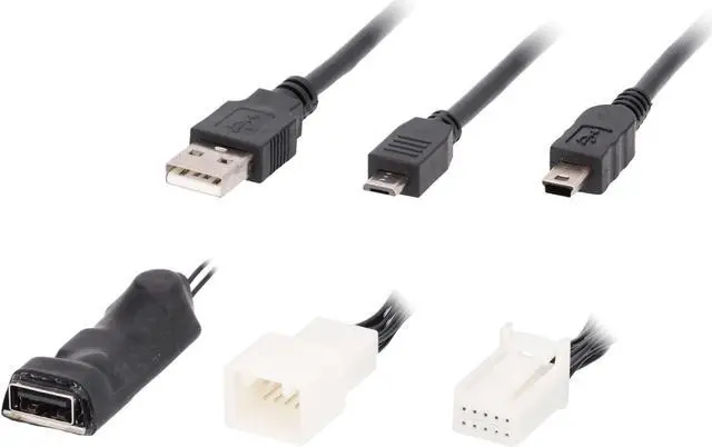 Alt view image 2 of 5 - iBeam TE-MTH8 Rearview Mirror T-Harness with 6" Cable 2-Amp for Select Mazda CX5 and CX9