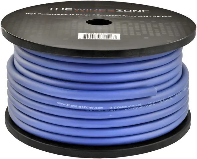 Alt view image 3 of 3 - High-Performance 100ft 9 Conductor 18 Gauge Quick Cable Speed Wire