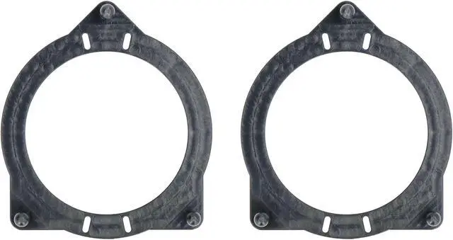 Alt view image 2 of 5 - Metra 82-8705 3.5" Door Speaker Adapter Plate For Select Mercedes 2014-2020 (Pair)