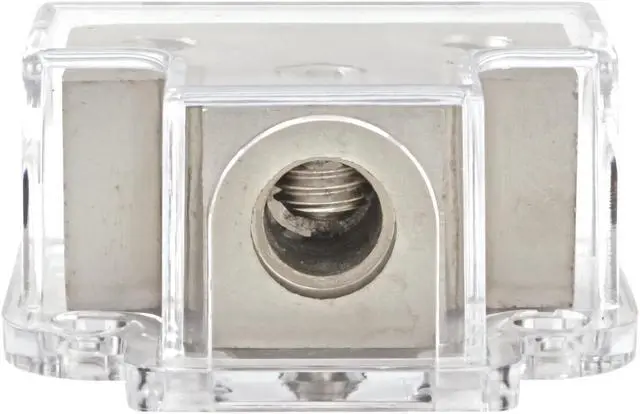 Alt view image 2 of 4 - 4 Gauge Input to 2 x 8 Gauge Output Power or Ground Distribution Block