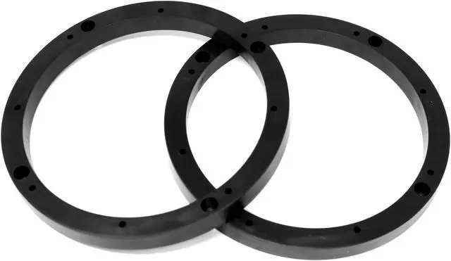 Alt view image 3 of 3 - Universal 1/2" Depth Extender Spacer for 6.5" Car Audio Speakers (pair)