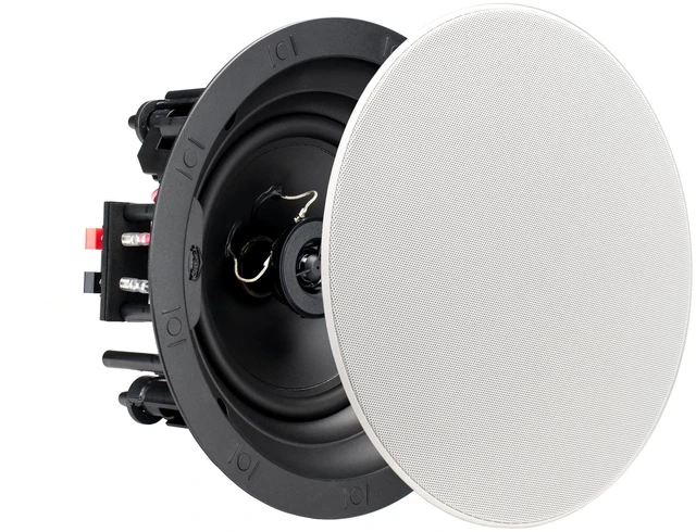 Alt view image 3 of 7 - Klipsch CS-16C 6.5" 8 Ohms 140W Max Power in-Ceiling Speaker - White (Each)