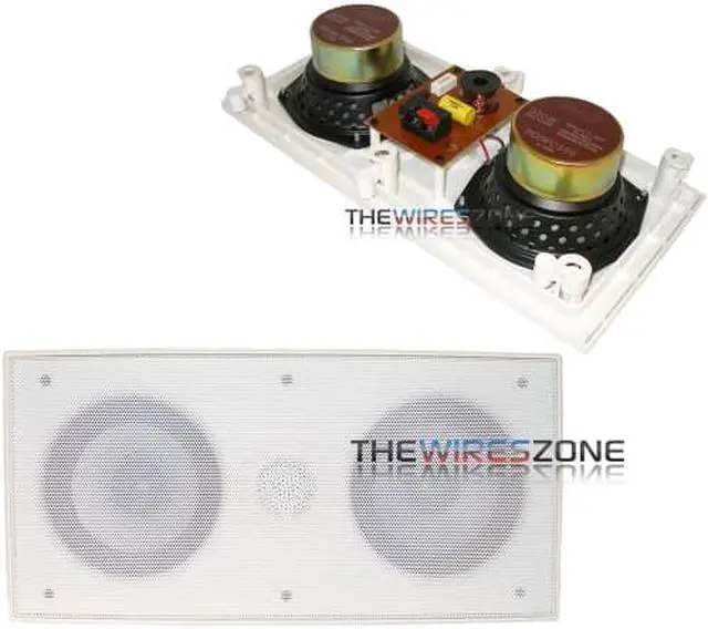Alt view image 4 of 15 - Pyle Pro PDIWCS56 5.25” 300 Watt In-Wall Center Speaker