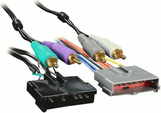 Alt view image 2 of 6 - METRA 70-1768 FORD COMMON GROUND 5 WIRE AMPLIFIER INTEGRATION HARNESS 8 PIN NEW