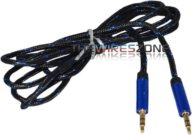 Main image of MM35-6PRO Gold Plated 3.5mm Plug 6' Feet Stereo AUX Cable for Car & Home Audio