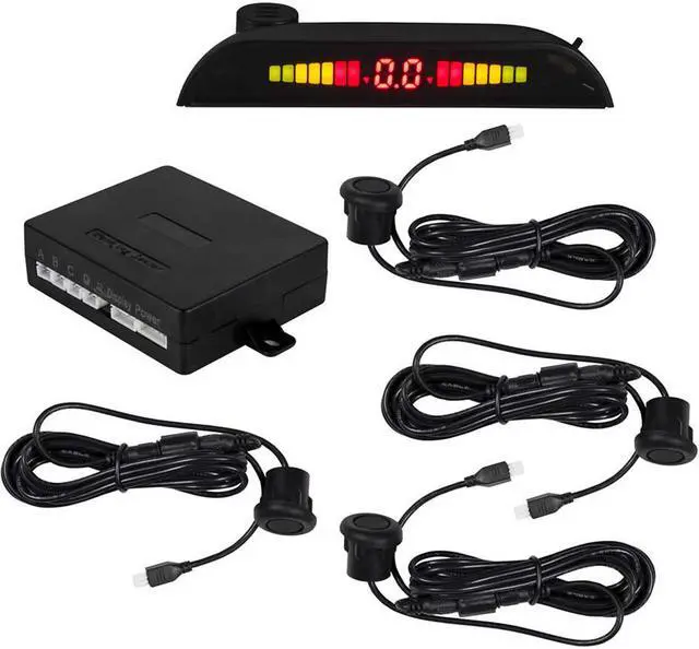 Main image of iBeam by Metra TE-4PSKRUB Universal Rubber Bumper Sensor Rear Parking Assist Kit