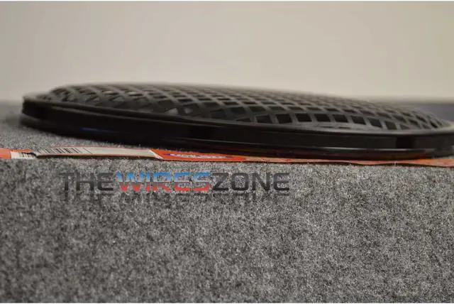 Alt view image 3 of 12 - 12" Steel Speaker/Subwoofer Woofer Waffle Mesh Grille w/ Clips & Screws (pair)