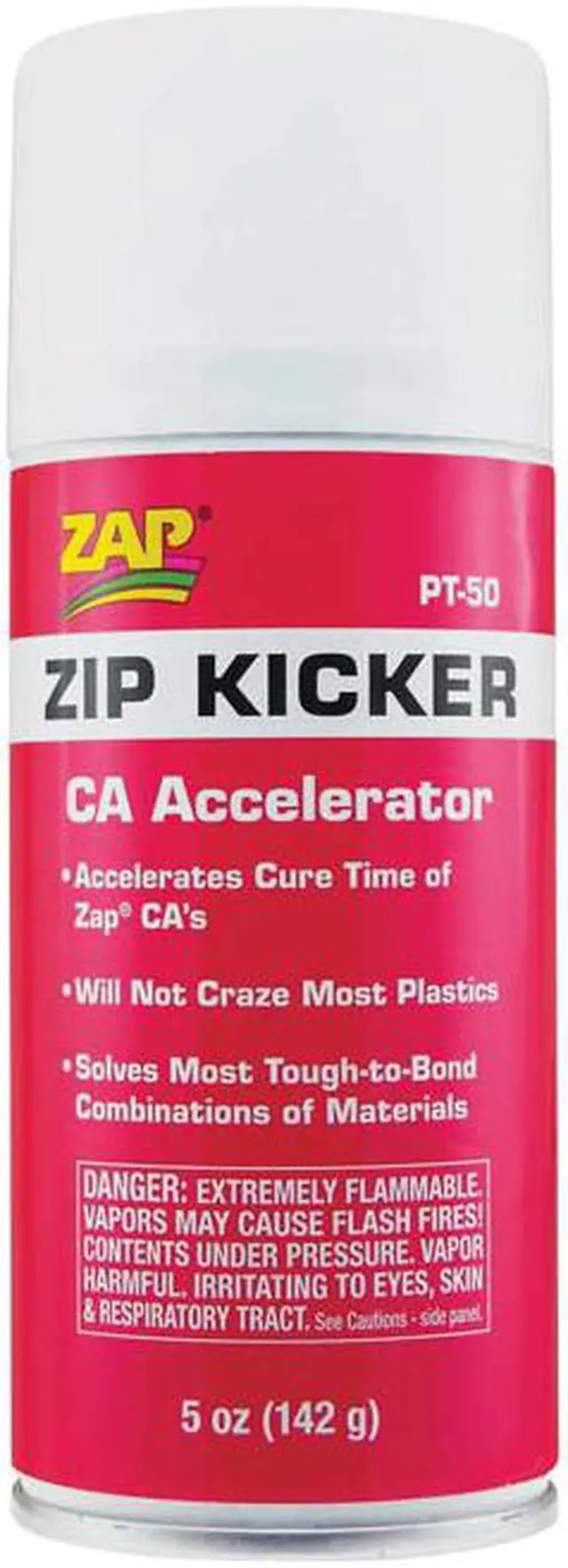 Main image of The Install Bay PT-50 Zip Kicker CA Glue Adhesive Accelerator Aerosol 5 Ounces