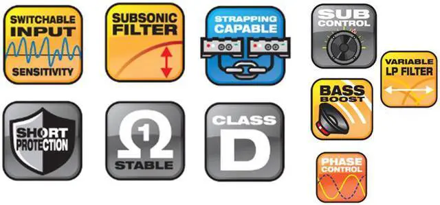 Alt view image 5 of 8 - Planet Audio AC3000.1D 3000W Monoblock Class D Car Amplifier + 1/0 Gauge Amp Kit