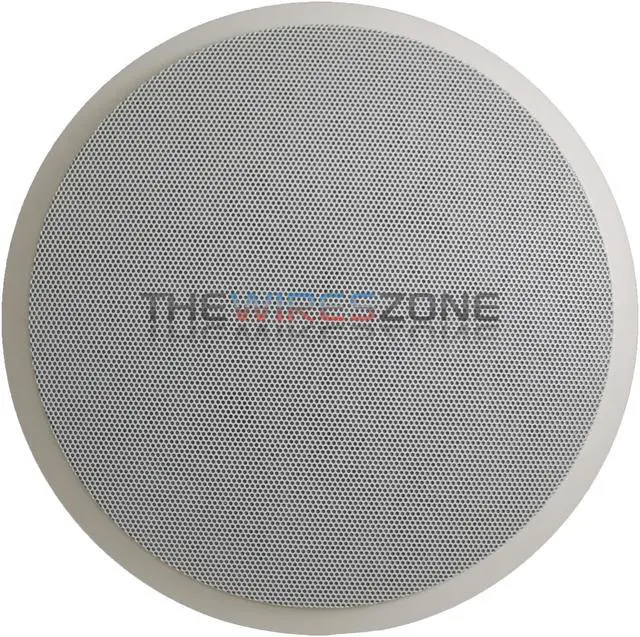 Main image of White 2-Way 6.5" 100 Watt 6 Ohms In-Ceiling Tilted Home Theater Speaker (pair)