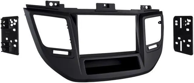 Main image of Metra 95-7369B Black Double DIN Car Stereo Dash Kit for 2016-up Hyundai Tucson