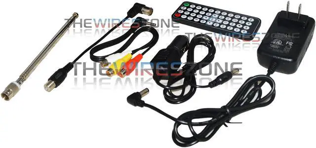 Alt view image 5 of 20 - Supersonic SC-499 9" Widescreen Portable Digital LCD TV with Built-in TV Tuner
