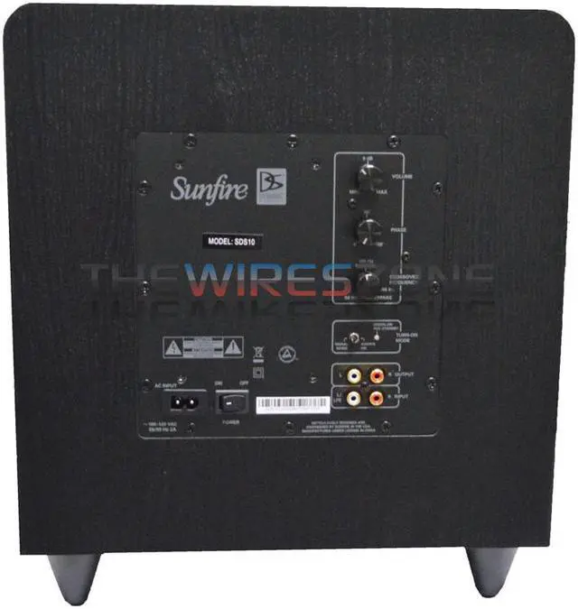 Alt view image 17 of 19 - Sunfire SDS-10 Dynamic Dual Driver Powered Subwoofer (Black Ash)