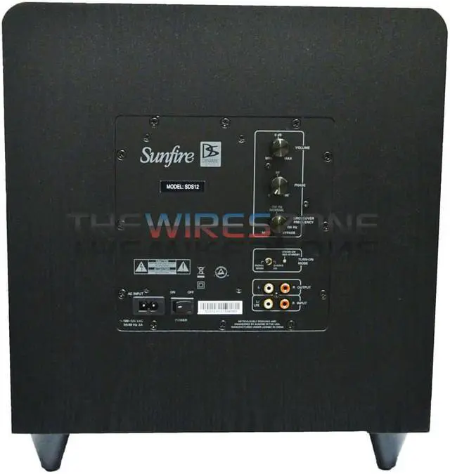 Alt view image 12 of 14 - Sunfire Dynamic SDS-12 Subwoofer System - 300 W RMS (Black Ash)