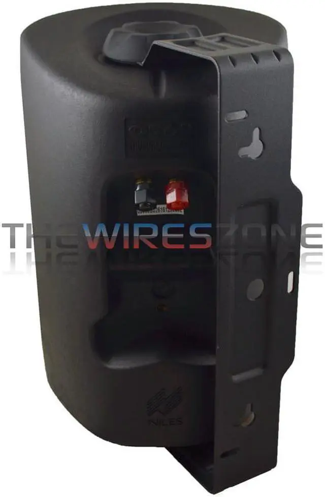 Alt view image 4 of 9 - Niles OS6.3 Black (Pr.) 6 Inch 2-Way High Performance Indoor Outdoor Speakers (FG00989)