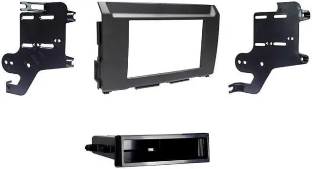 Main image of Metra 99-7631B Black Single/Double DIN Dash Kit for Select 2016-up Nissan Titan