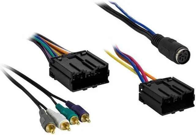 Alt view image 2 of 3 - METRA 70-7004 MITSUBISHI 1994 - 2004 TURBOWIRE MULTI HARNESS DIN PLUG W/ RCA NEW